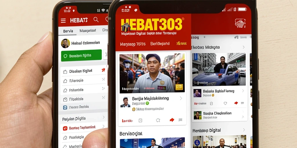 Tampilan antarmuka HEBAT303 yang modern dan mudah digunakan.